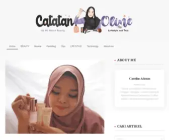 Catatanoline.web.id(Catatan Oline) Screenshot