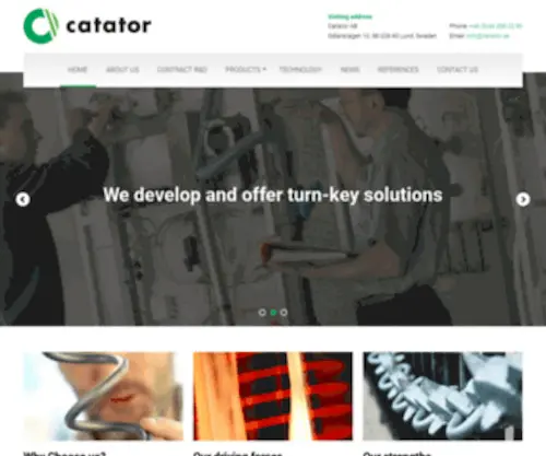 Catator.se(Catator AB) Screenshot