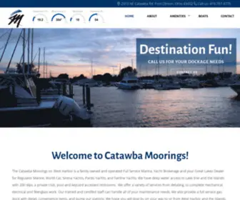 Catawbamoorings.com(Catawba Mooring) Screenshot