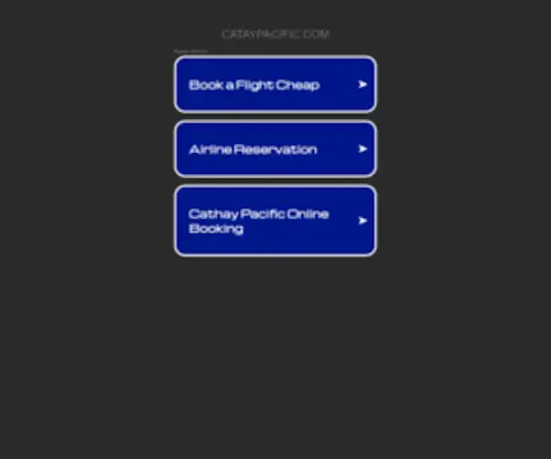Cataypacific.com(De beste bron van informatie over Book flights) Screenshot