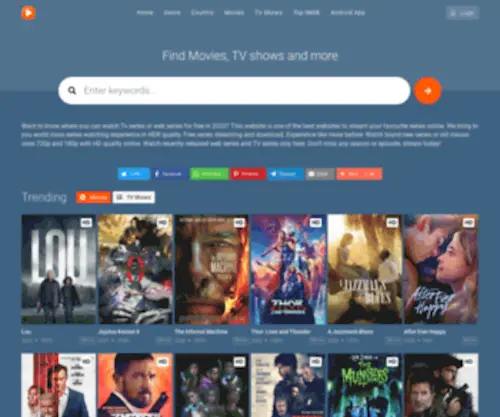 Cataz.net(Watch free movies online and Stream all Tv Shows in HD Free) Screenshot