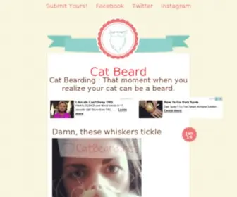 Catbeard.net(Cat beard) Screenshot