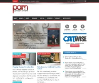 Catbehaviorassociates.com(Answers, Why, When & How of Cat Behavior Issues by Pam Johnson-Bennett) Screenshot