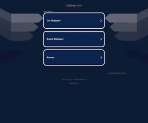 Catboy.com(E-mail) Screenshot