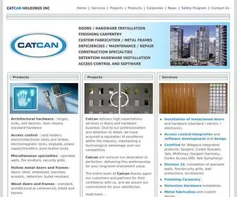 Catcan.ca(Catcan Holdings INC) Screenshot