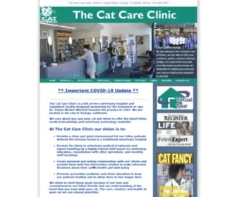 Catcare.com(Cat Hospital Health Veterinarian) Screenshot