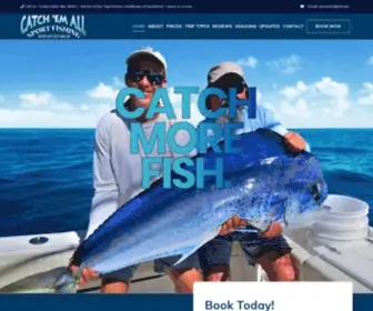 Catch-EM-All.com(Florida Keys Fishing Charters) Screenshot