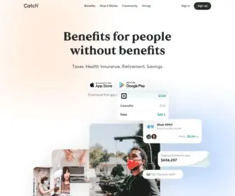 Catch.co(Benefits for people without benefits) Screenshot