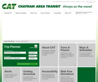 Catchacat.org(Chatham Area Transit (CAT)) Screenshot