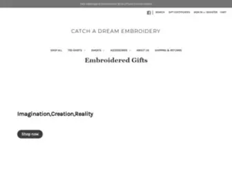 Catchadreamemb.com(Catch A Dream Embroidery) Screenshot