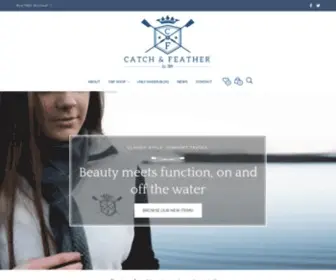 Catchandfeather.com(Discover Catch & Feather) Screenshot
