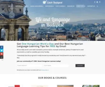 Catchbudapest.com(Catch Budapest) Screenshot