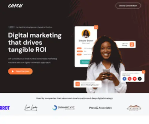 Catchdigital.io(Custom Digital Marketing Systems) Screenshot