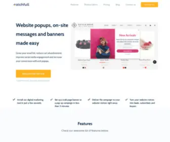 Catchfull.com(Website popups) Screenshot