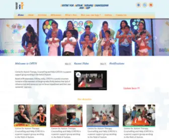 Catchindia.org.in(CENTRE FOR AUTISM THERAPY COUNCELLING AND HELP) Screenshot