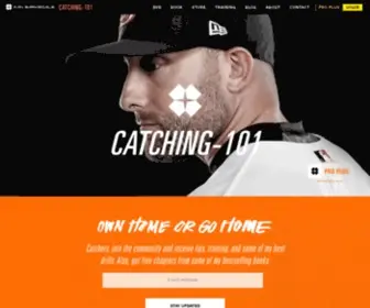 Catching-101.com(The #1 Source for Catching from Xan Barksdale) Screenshot