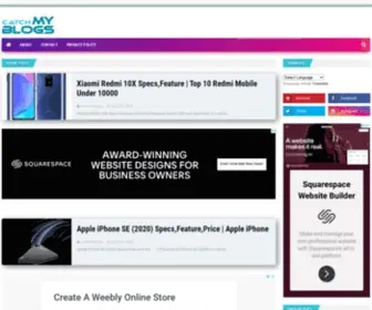 Catchmyblogs.com(Technology News) Screenshot