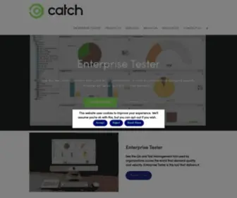 Catchsoftware.com(QA & Test Management Software) Screenshot