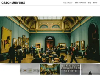 Catchuniverse.com(The way of Art) Screenshot