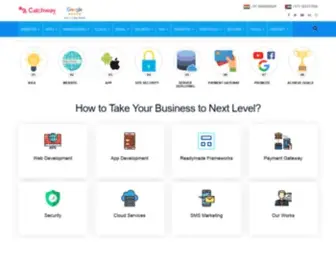 Catchway.com(Catchway Blockchain Development) Screenshot