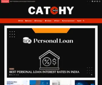 Catchynewz.com(Catchy Newz) Screenshot