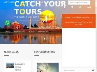 Catchyourtours.com(Catchyourtour) Screenshot