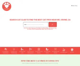 Catclubusa.com(Cat Club USA) Screenshot