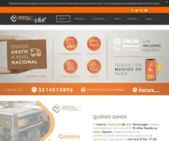 Cat.com.co(Centro Comercial de Alta Tecnología) Screenshot