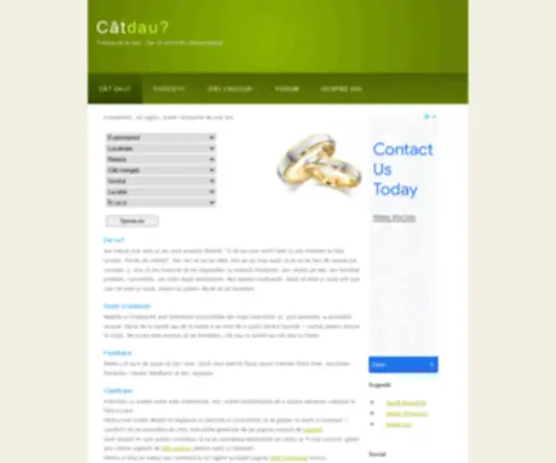 Catdau.ro Screenshot