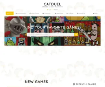 Catduel.com(catduel) Screenshot