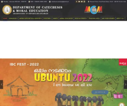 Catechismernakulam.com(Angamaly Archdiocese) Screenshot