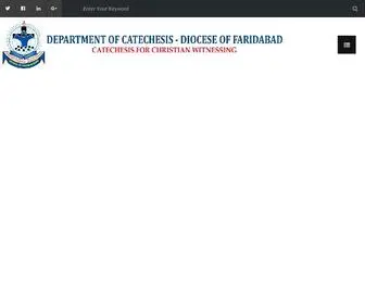 Catechismfaridabad.org(Faridabad Catechism) Screenshot