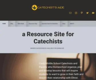Catechistaide.com(Catechist's Aide) Screenshot