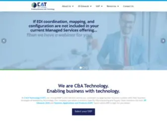 Catechnology.com(C&A TECHNOLOGY) Screenshot