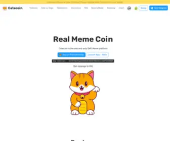 Catecoin.club(A Dogecoin & Shiba Inu Rival) Screenshot