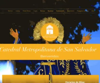 Catedralmetropolitanadesansalvador.com(Catedral Metropolitana de San Salvador) Screenshot