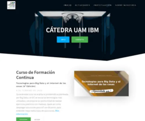 Catedrauamibm.com(Catedrauamibm) Screenshot