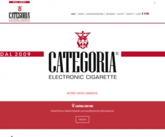 Categoriacigarette.com(Sigaretta elettronica) Screenshot