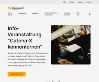 Catena-X.net(Catena X) Screenshot