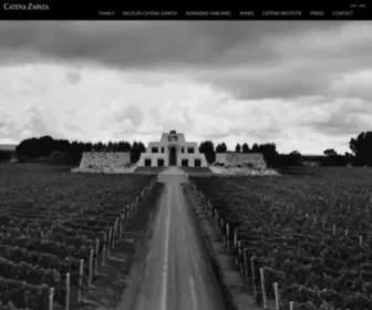 Catenawines.com(Nicolás Catena Zapata planted the Adrianna vineyard in Gualtallary with a single goal in mind) Screenshot