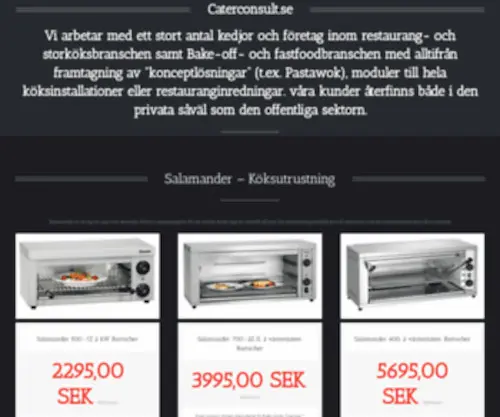 Caterconsult.se(Parked at Loopia) Screenshot