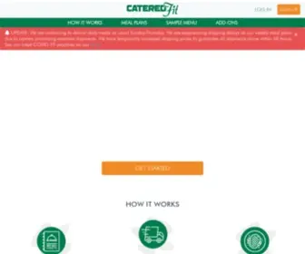 Cateredfit.com(Catered Fit) Screenshot