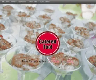 Cateredtoo.com(Cateredtoo) Screenshot