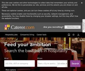 Caterer.com(Challenge Validation) Screenshot