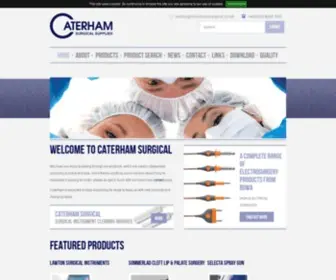 Caterhamsurgical.co.uk(Caterham Surgical Supplies) Screenshot