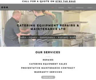 Catering-Repairs.com(Catering Equipment Repairs & Maintenance Ltd) Screenshot