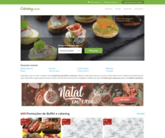 Catering.com.br(Buffet e catering) Screenshot