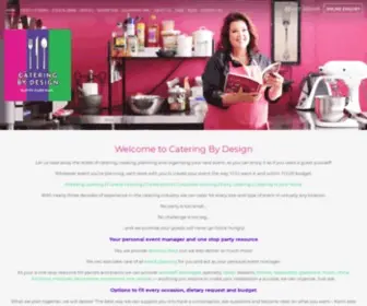 Cateringbydesign.com.au(Catering By Design are event caterers on the Northern Beaches Sydney) Screenshot