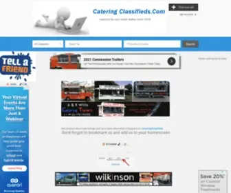 Cateringclassifieds.com Screenshot