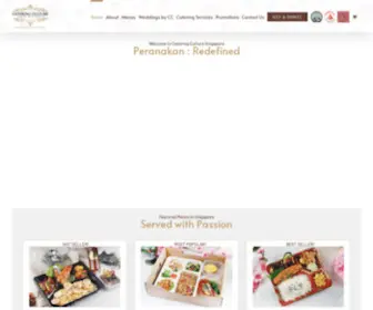 Cateringculture.com.sg(Halal Singapore Catering) Screenshot